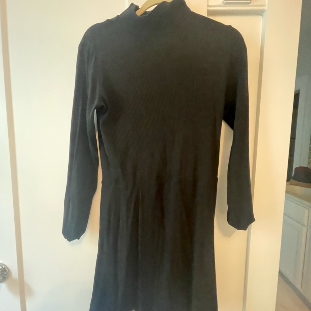 Reformation Black Mini Dress